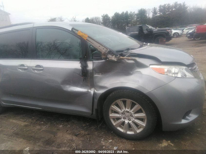 2017 TOYOTA SIENNA LE - 5TDJZ3DC6HS152499