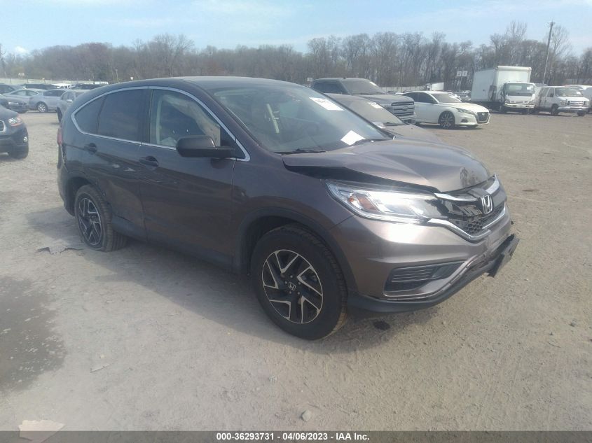 2016 HONDA CR-V SE - 2HKRM4H41GH697816