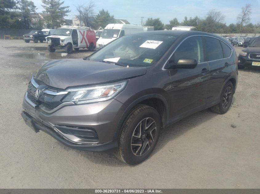 2016 HONDA CR-V SE - 2HKRM4H41GH697816