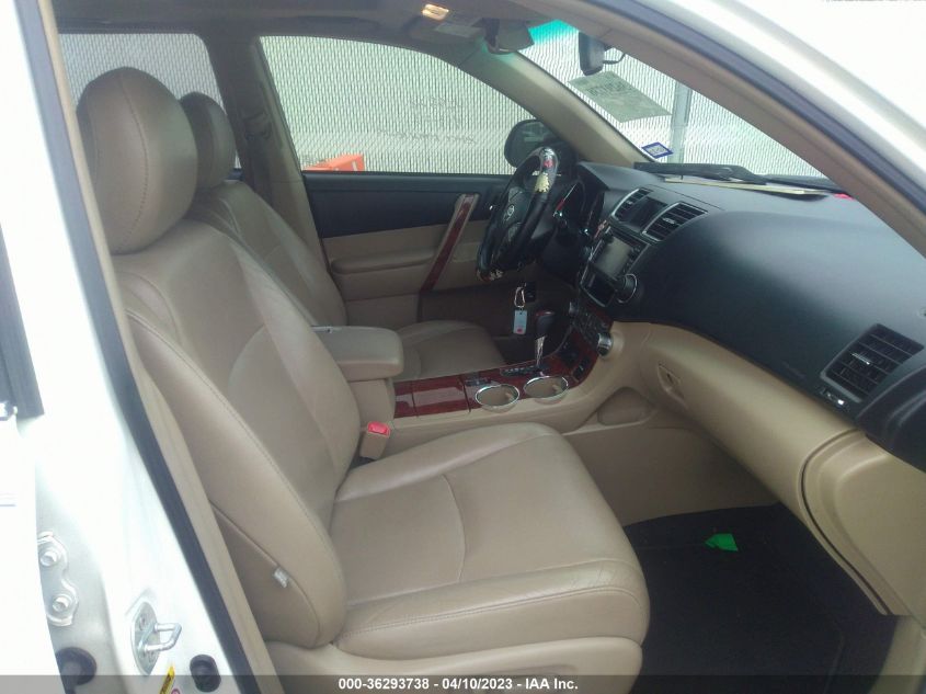 2013 TOYOTA HIGHLANDER LIMITED - 5TDYK3EH6DS111362