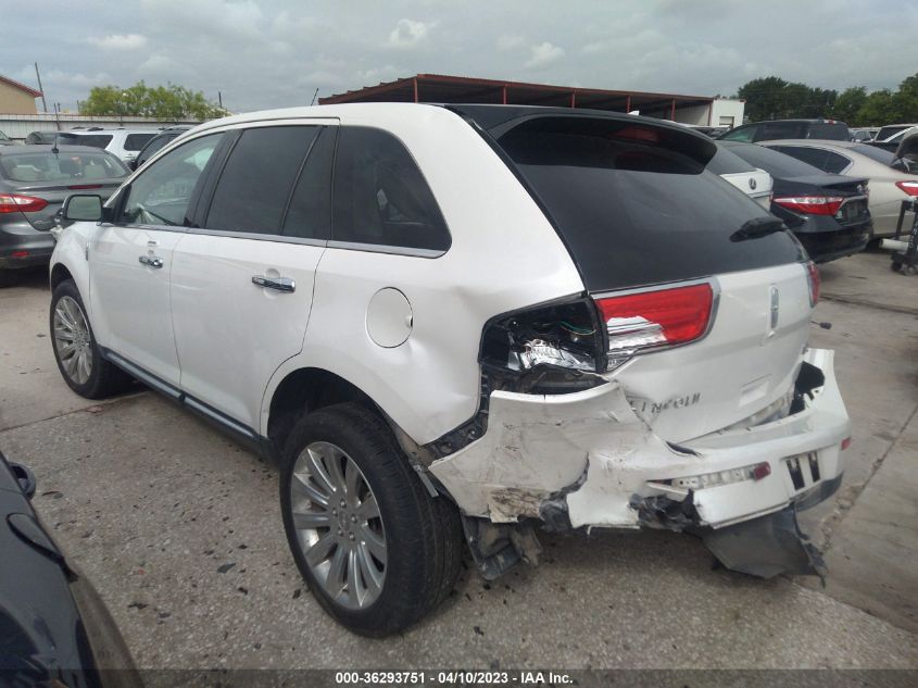 2013 LINCOLN MKX - 2LMDJ6JK2DBL47044
