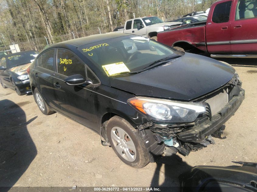 2016 KIA FORTE LX - KNAFK4A6XG5540786