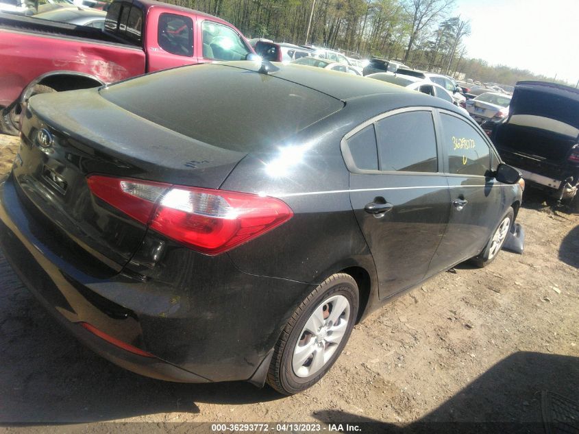 2016 KIA FORTE LX - KNAFK4A6XG5540786