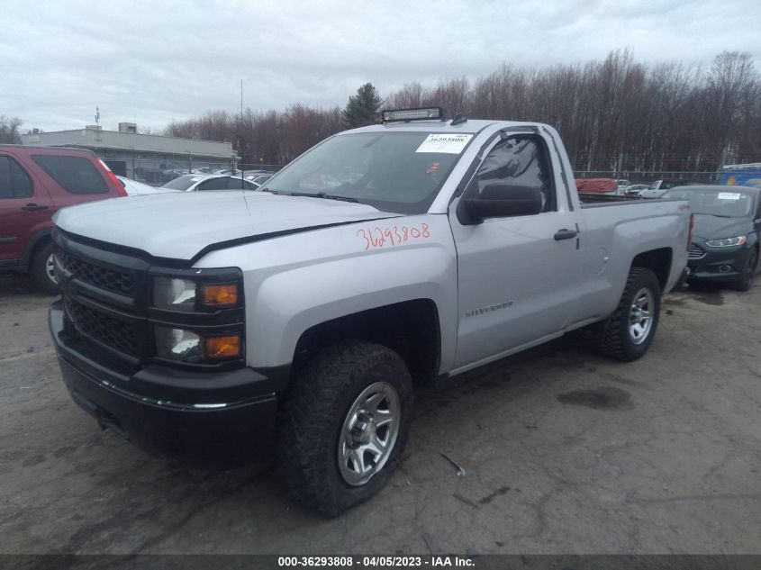 2014 CHEVROLET SILVERADO 1500 WORK TRUCK - 1GCNKPEH7EZ238440
