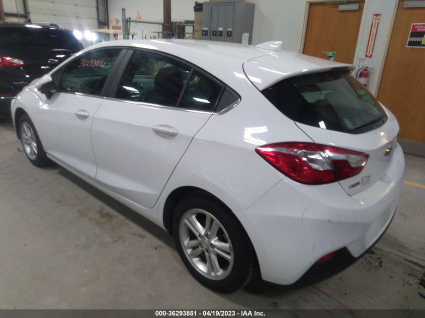 2017 CHEVROLET CRUZE LT - 3G1BE6SM6HS595804