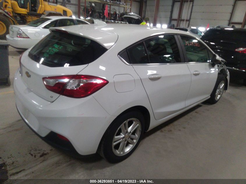 2017 CHEVROLET CRUZE LT - 3G1BE6SM6HS595804