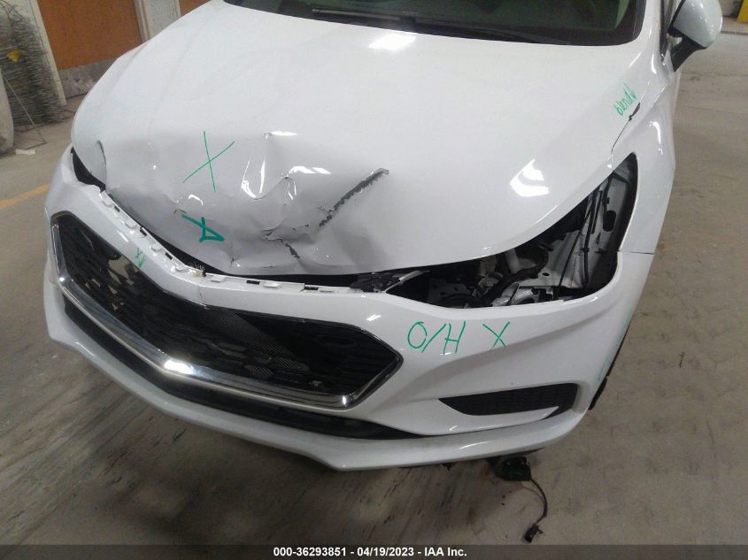 2017 CHEVROLET CRUZE LT - 3G1BE6SM6HS595804