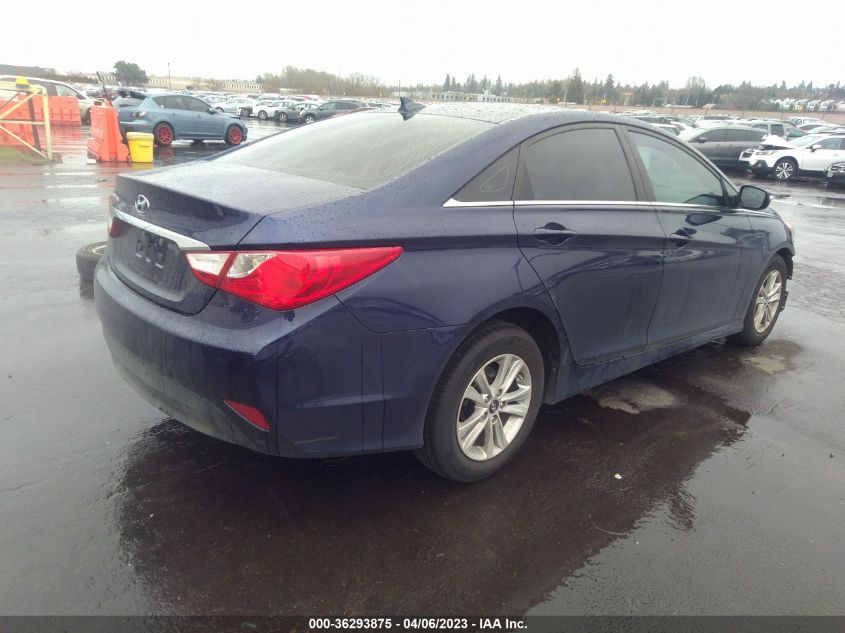 2014 HYUNDAI SONATA GLS - 5NPEB4AC2EH906466