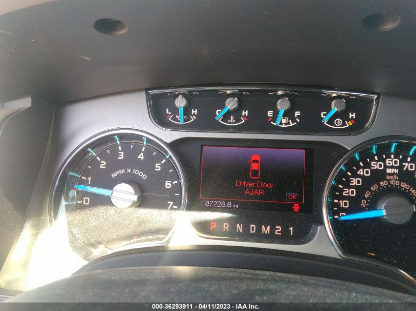 2013 FORD F-150 XL/XLT/FX4/LARIAT - 1FTFW1ET2DFA71592