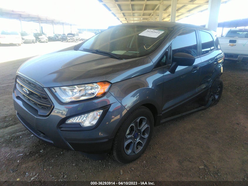 VIN MAJ3S2FE0MC408935 2021 FORD ECOSPORT S