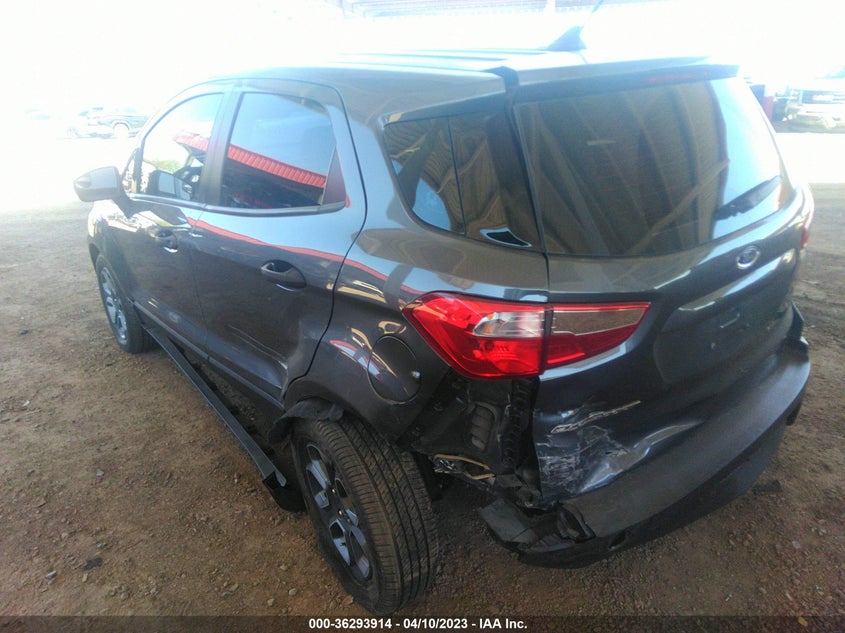 VIN MAJ3S2FE0MC408935 2021 FORD ECOSPORT S