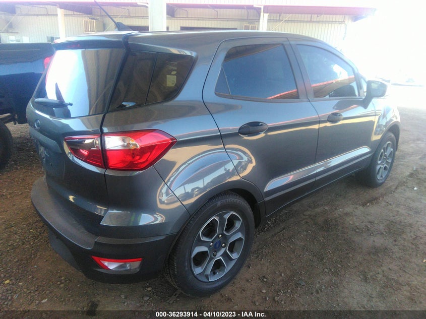 VIN MAJ3S2FE0MC408935 2021 FORD ECOSPORT S
