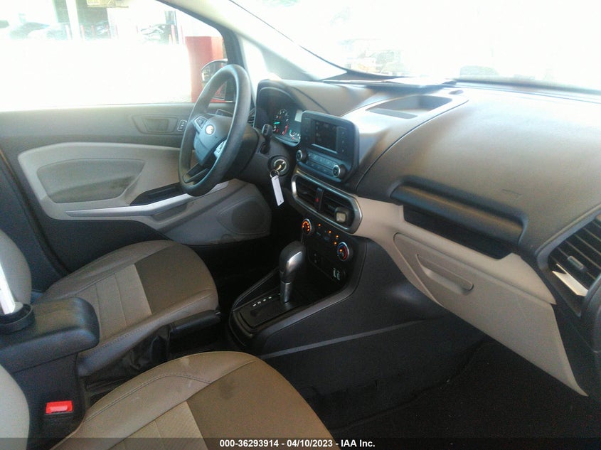 VIN MAJ3S2FE0MC408935 2021 FORD ECOSPORT S
