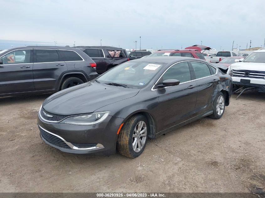 2015 CHRYSLER 200 LIMITED - 1C3CCCABXFN660889
