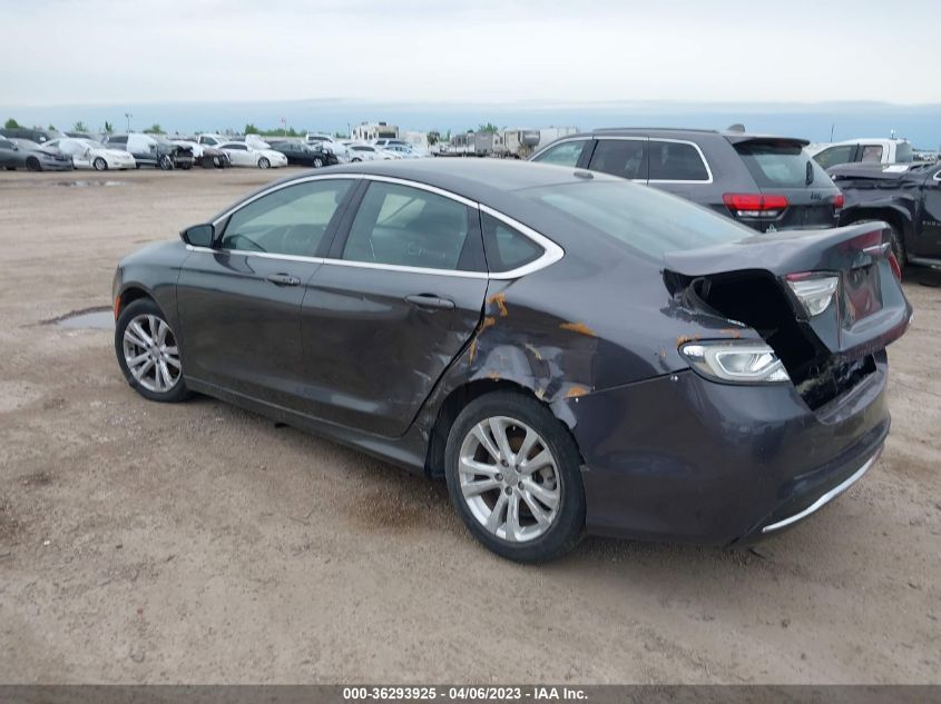 2015 CHRYSLER 200 LIMITED - 1C3CCCABXFN660889
