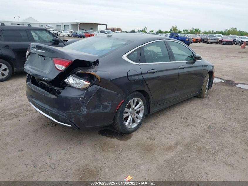 2015 CHRYSLER 200 LIMITED - 1C3CCCABXFN660889