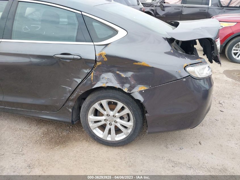 2015 CHRYSLER 200 LIMITED - 1C3CCCABXFN660889