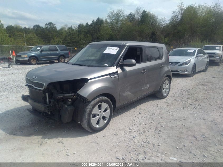2015 KIA SOUL BASE - KNDJN2A28F7220861
