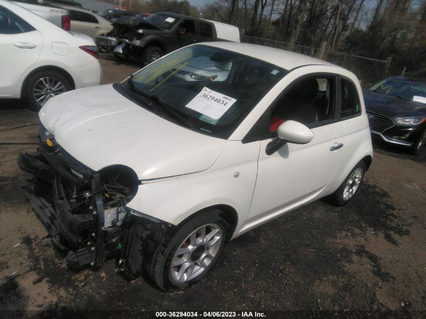 2013 FIAT 500 POP - 3C3CFFAR2DT709490