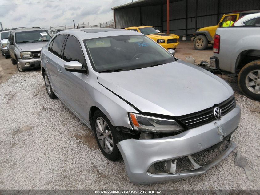 2014 VOLKSWAGEN JETTA SEDAN SE W/CONNECTIVITY/SUNROOF - 3VWD07AJ1EM326229