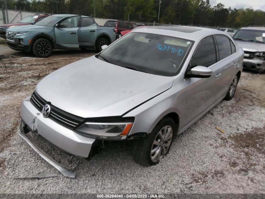 2014 VOLKSWAGEN JETTA SEDAN SE W/CONNECTIVITY/SUNROOF - 3VWD07AJ1EM326229