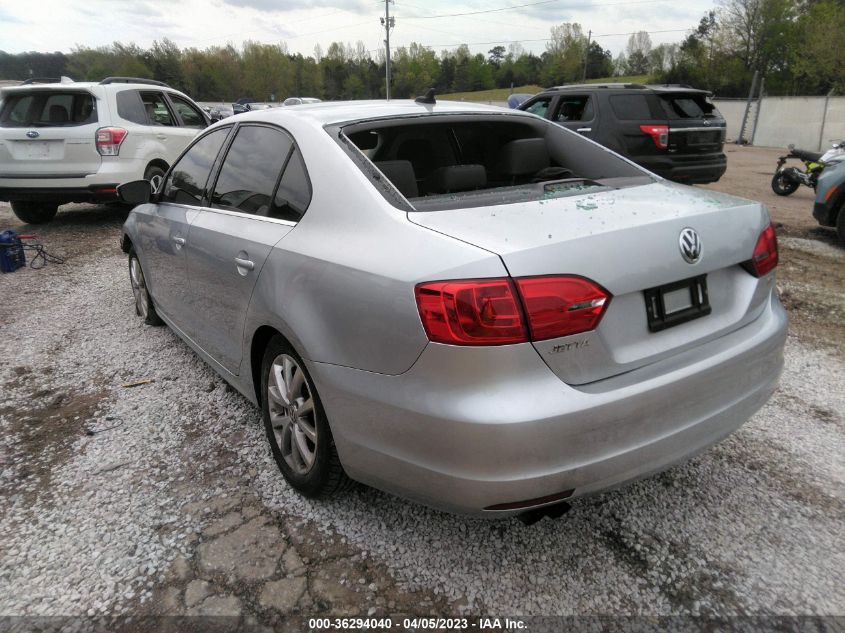 2014 VOLKSWAGEN JETTA SEDAN SE W/CONNECTIVITY/SUNROOF - 3VWD07AJ1EM326229