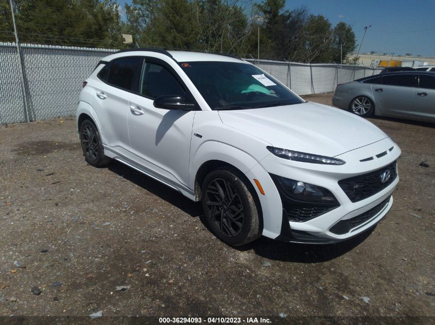 2022 HYUNDAI KONA N LINE - KM8K33A32NU793999