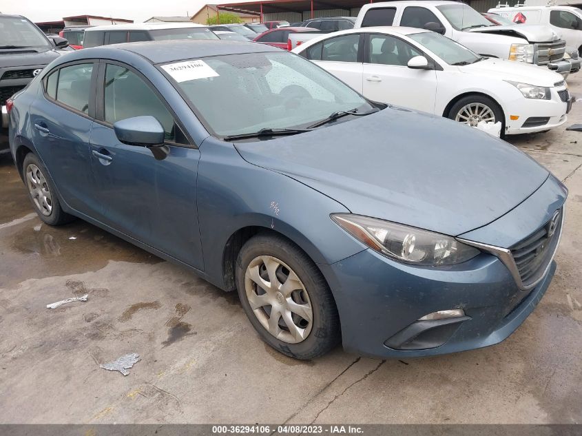 2015 MAZDA MAZDA3 I SPORT - 3MZBM1U76FM221065