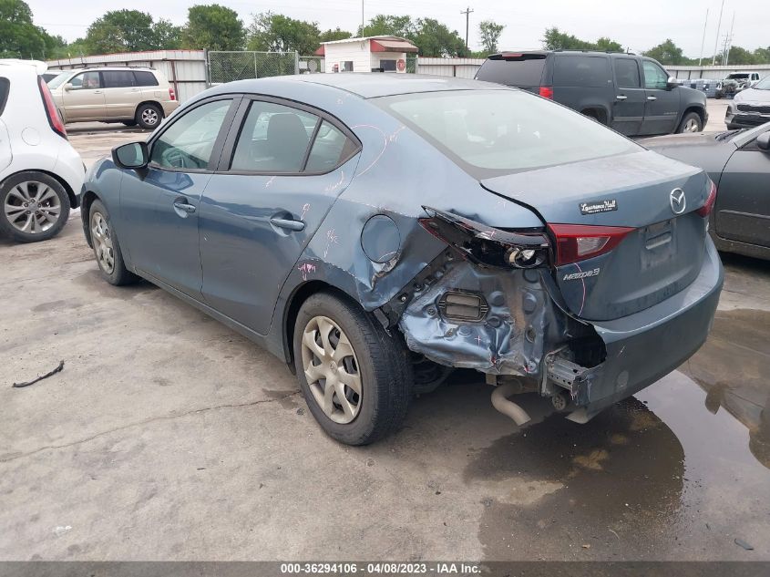 2015 MAZDA MAZDA3 I SPORT - 3MZBM1U76FM221065