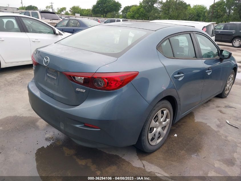 2015 MAZDA MAZDA3 I SPORT - 3MZBM1U76FM221065