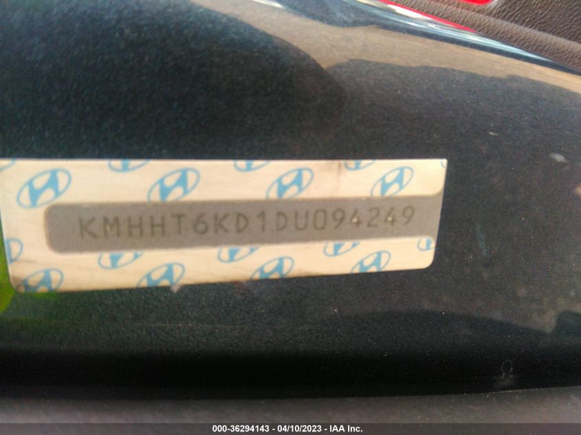 2013 HYUNDAI GENESIS COUPE 2.0T PREMIUM KMHHT6KD1DU094249