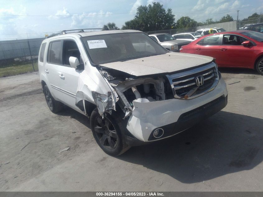 2014 HONDA PILOT TOURING - 5FNYF4H9XEB011110