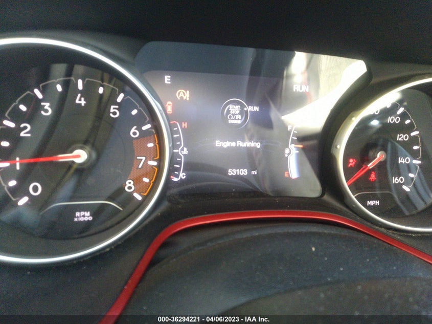 VIN 3C4NJDDB2JT334668 2018 JEEP COMPASS TRAILHAWK