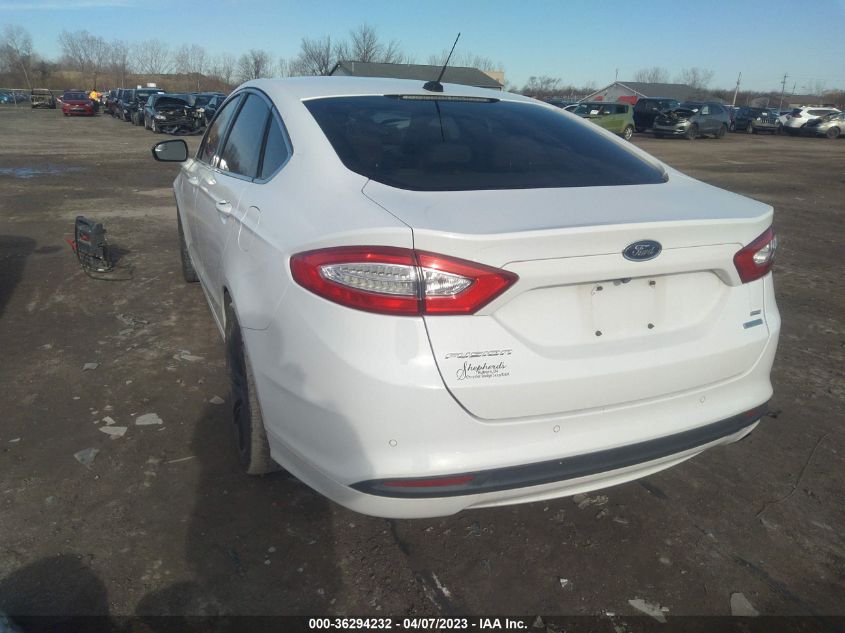 2016 FORD FUSION SE - 1FA6P0HD6G5110387