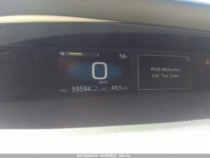 2021 TOYOTA PRIUS L - JTDKAMFU2M3145956