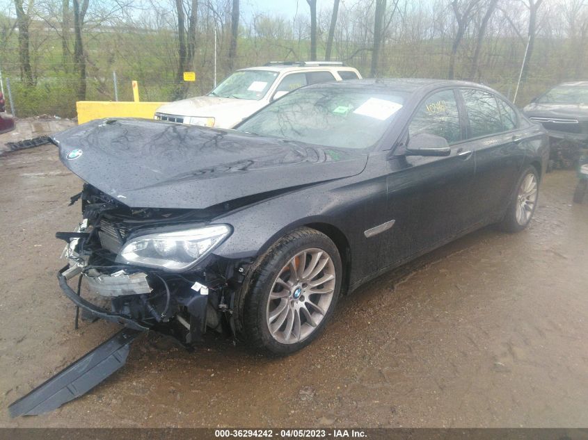 2013 BMW 7 SERIES 750I XDRIVE - WBAYB6C59DD224113