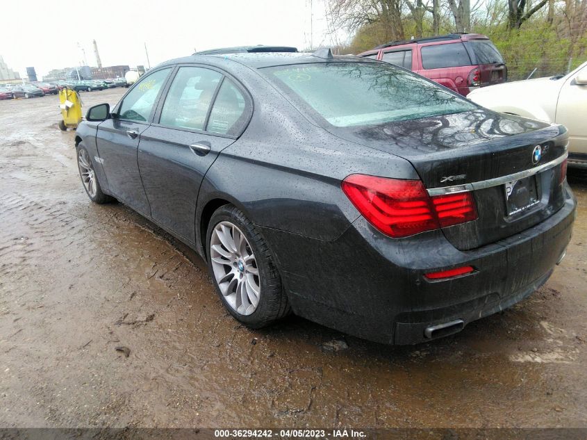 2013 BMW 7 SERIES 750I XDRIVE - WBAYB6C59DD224113