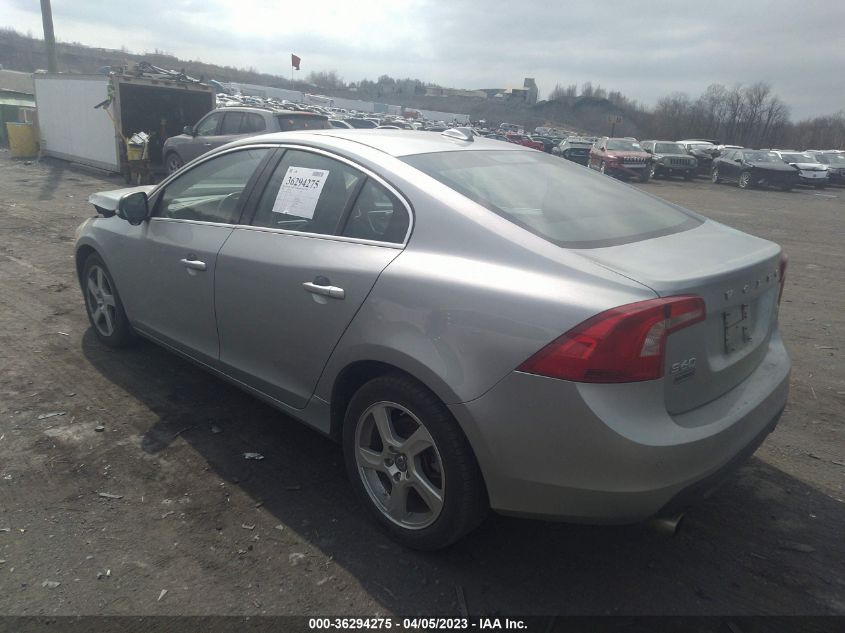 2013 VOLVO S60 T5 - YV1612FH1D2197944