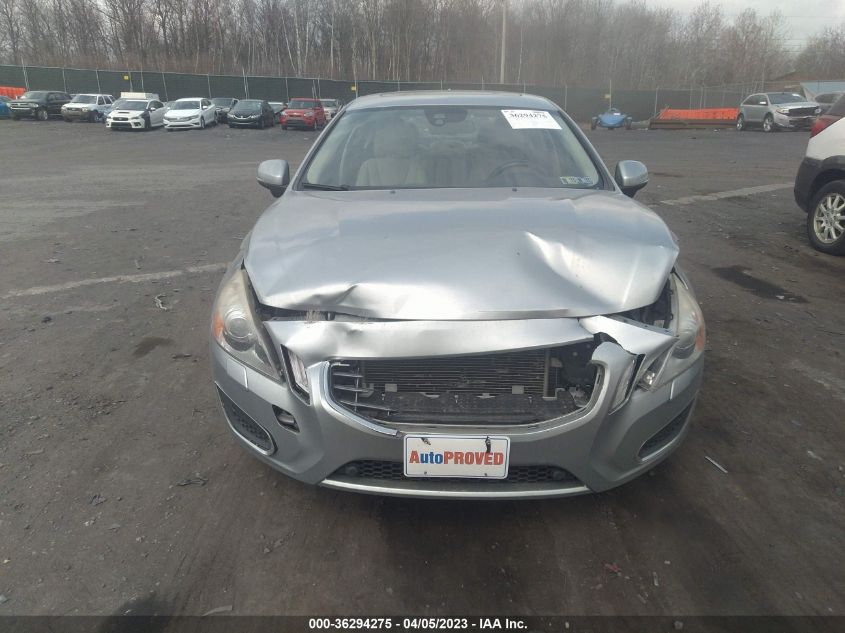 2013 VOLVO S60 T5 - YV1612FH1D2197944