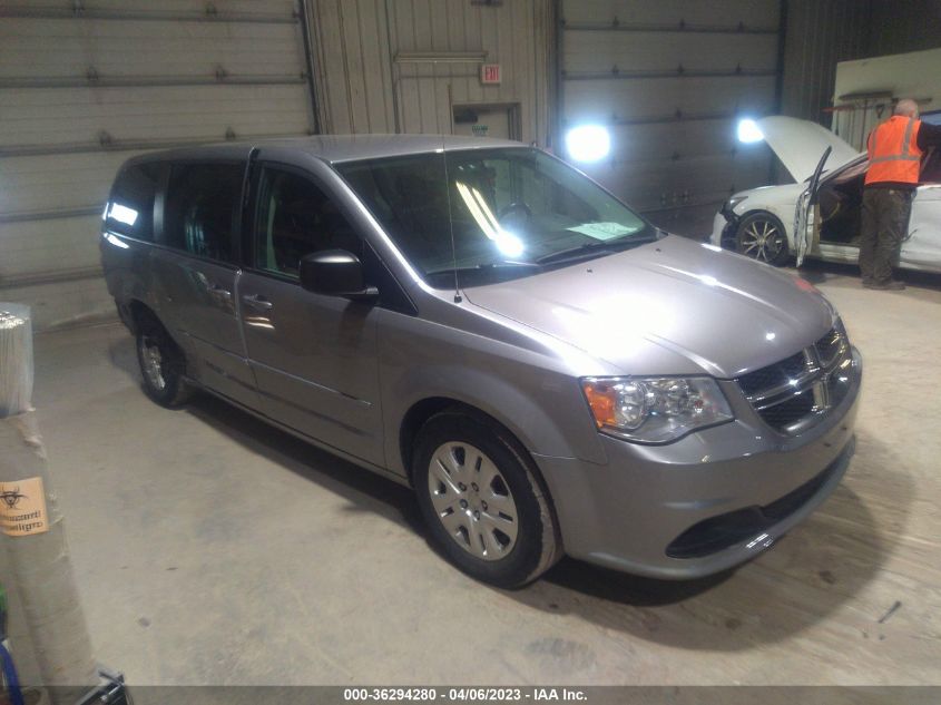 2015 DODGE GRAND CARAVAN SE - 2C4RDGBGXFR750874