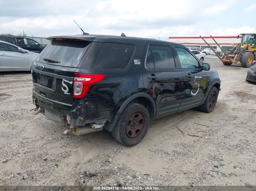 2014 FORD UTILITY POLICE 1FM5K8AR9EGA33553