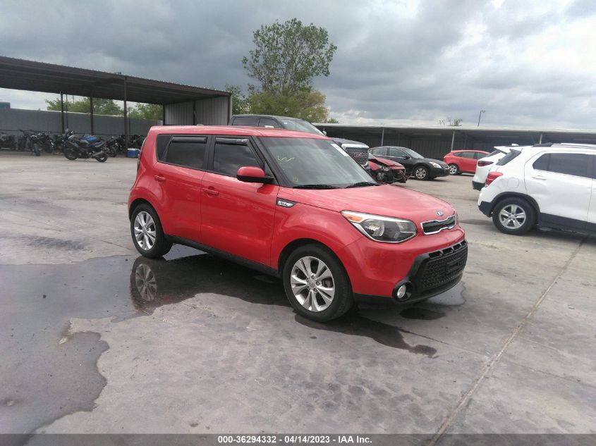 2016 KIA SOUL + - KNDJP3A50G7857481