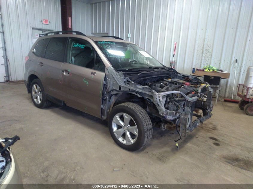 2015 SUBARU FORESTER 2.5I PREMIUM - JF2SJAFC6FH830328