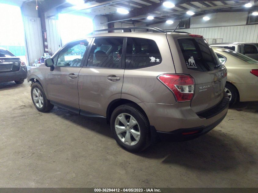 2015 SUBARU FORESTER 2.5I PREMIUM - JF2SJAFC6FH830328