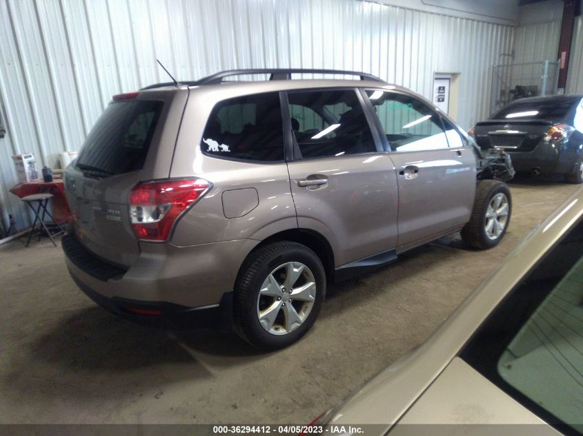 2015 SUBARU FORESTER 2.5I PREMIUM - JF2SJAFC6FH830328