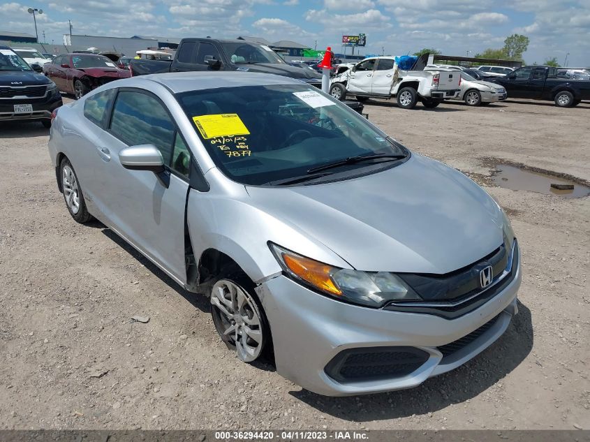 2015 HONDA CIVIC COUPE LX - 2HGFG3B57FH527877