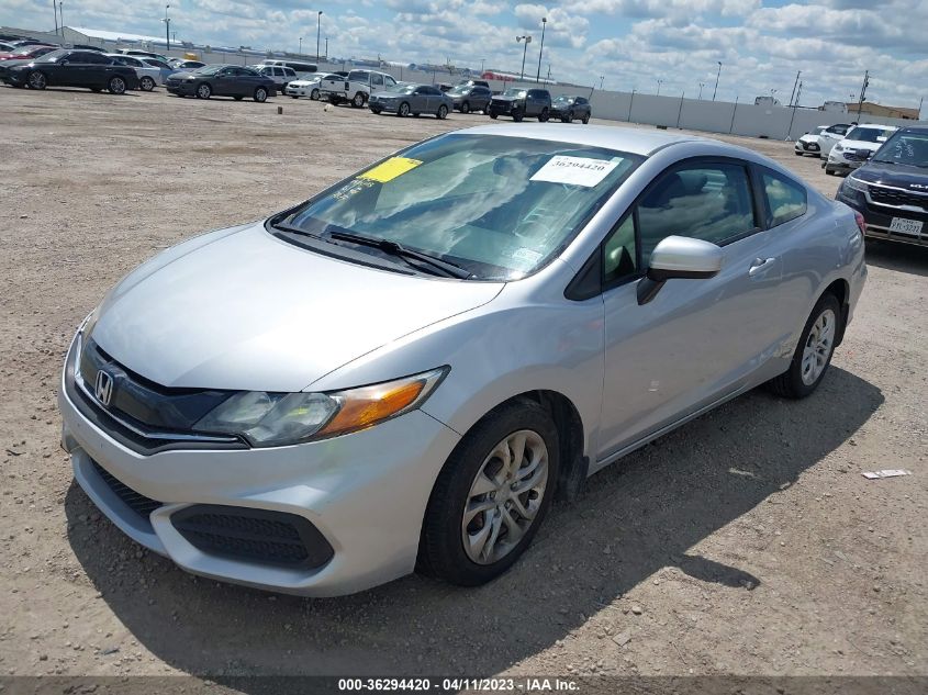 2015 HONDA CIVIC COUPE LX - 2HGFG3B57FH527877