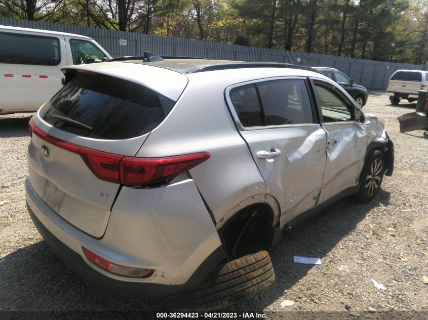 2018 KIA SPORTAGE EX - KNDPNCACXJ7392729