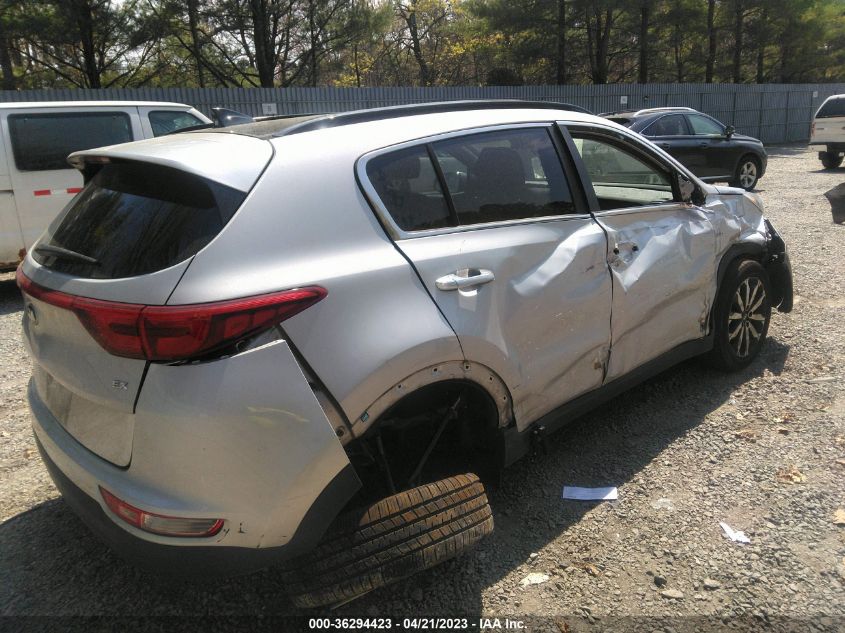 2018 KIA SPORTAGE EX - KNDPNCACXJ7392729