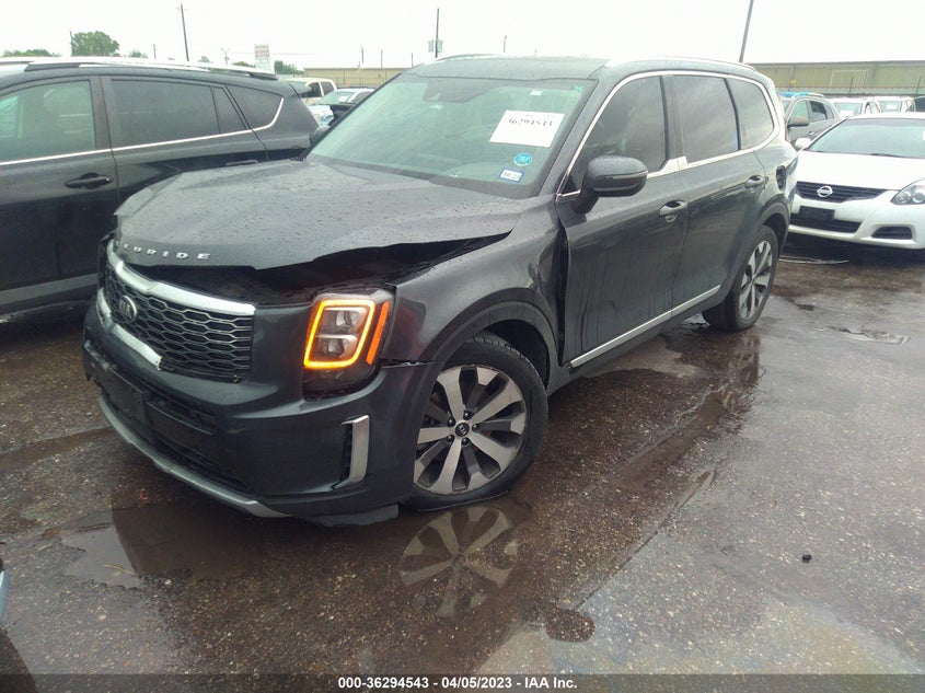 VIN 5XYP34HCXMG119511 2021 KIA TELLURIDE EX
